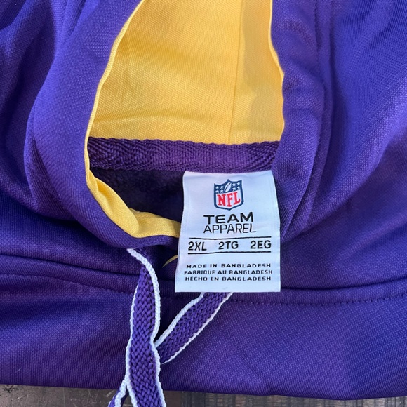 Minnesota Vikings Hoodie size XXL - Picture 3 of 3